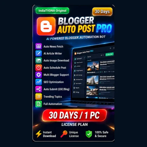 Blogger Auto Post Pro – 30 Days / 1 PC
