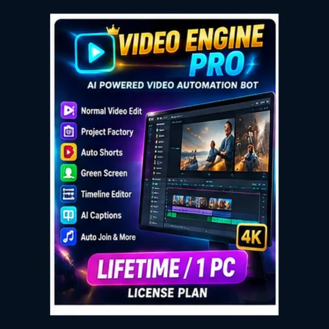 Video Engine Pro – Lifetime / 1 PC