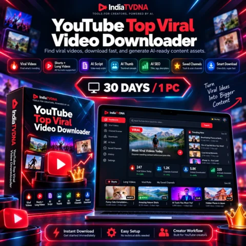YouTube Top Viral Video Downloader - 30 Days / 1 PC