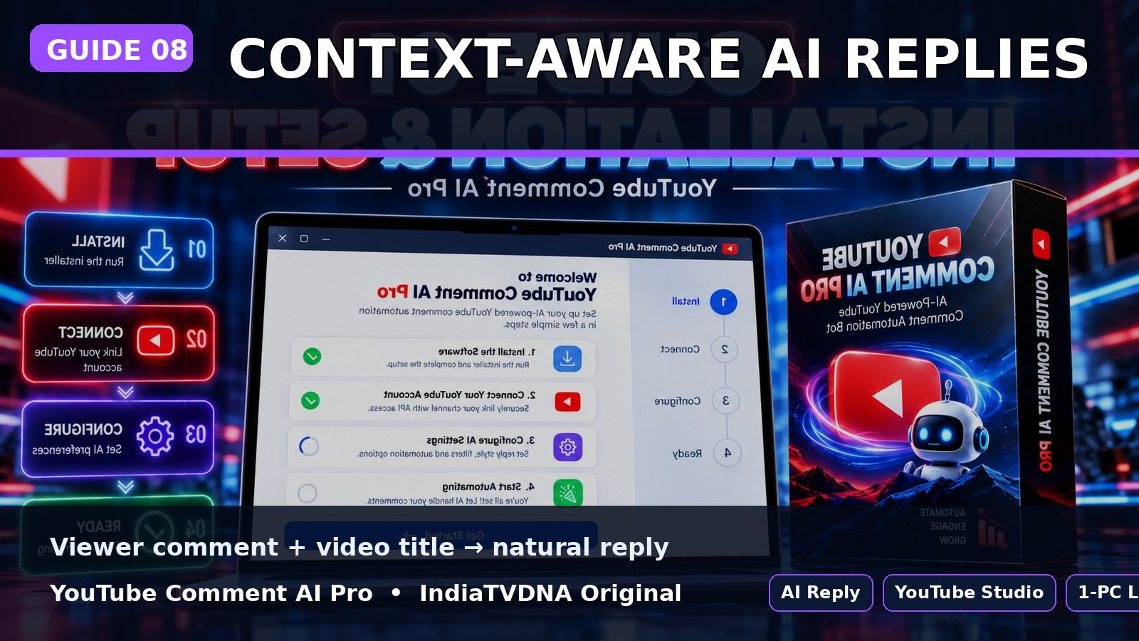 AI Reply कैसे बनता है? Video Title + Viewer Comment Context Explained