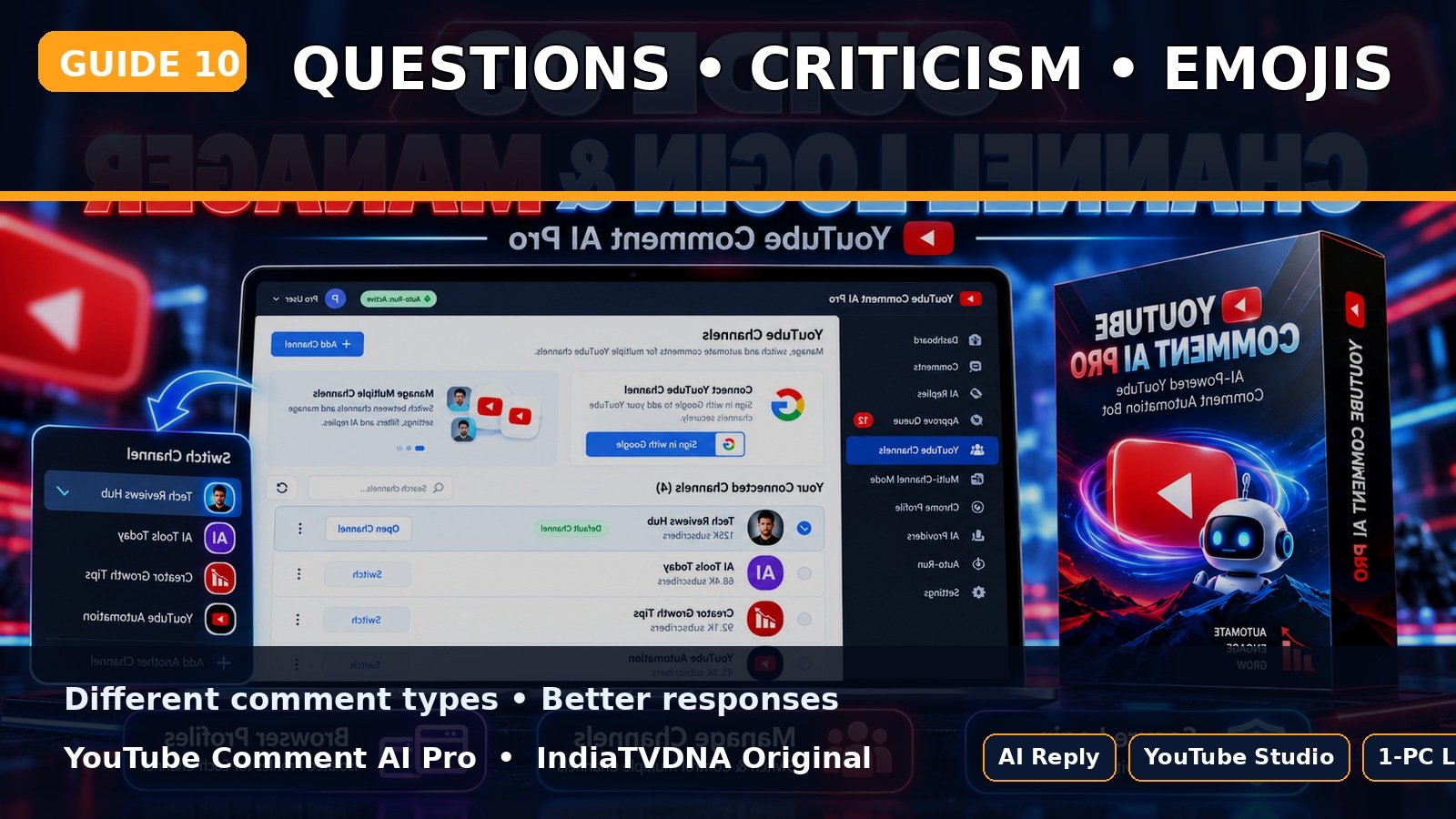 Viewer Questions, Criticism और Emoji Comments को AI कैसे Handle करता है? Viewer Questions, Criticism और Emoji Comments को AI कैसे Handle करता है?