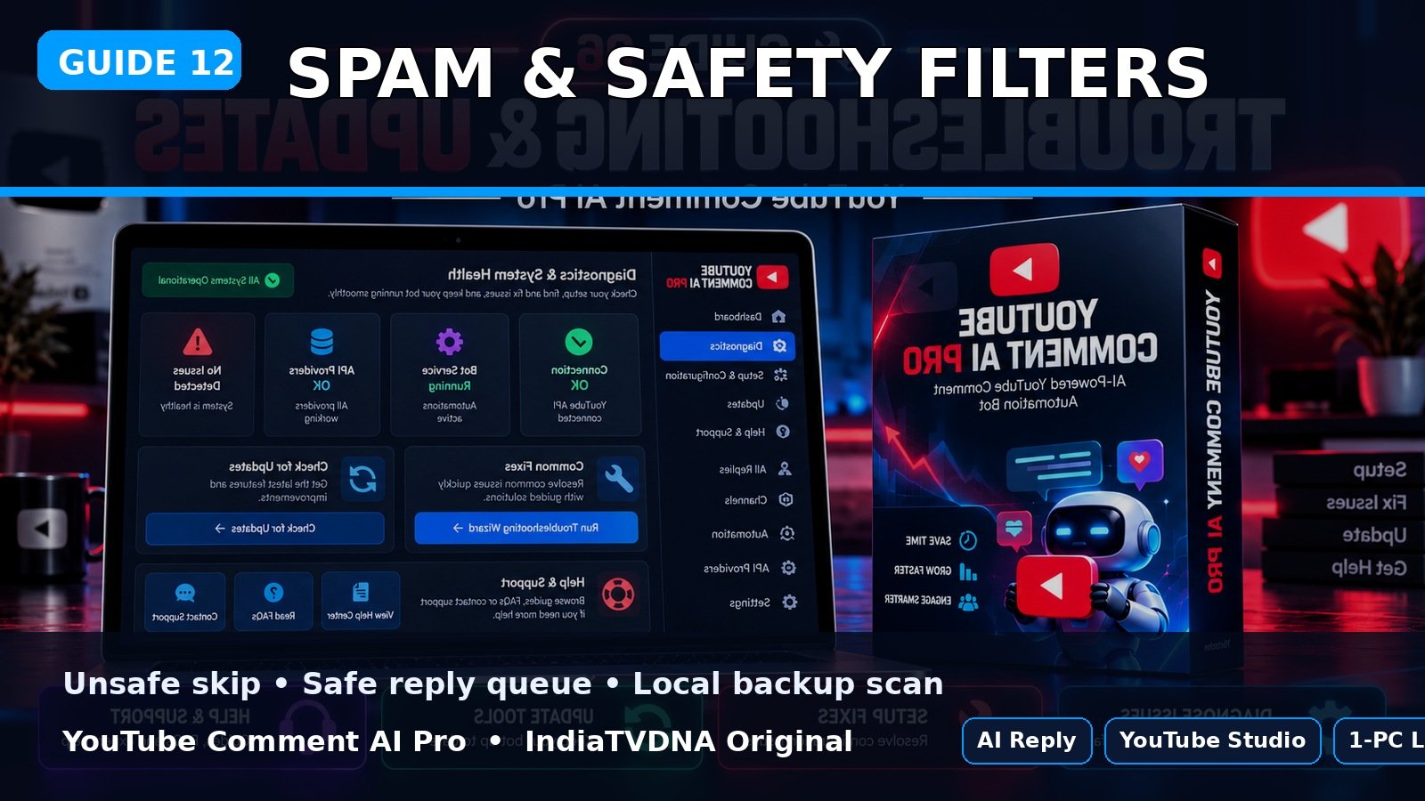 Spam / Unsafe Comments पर Bot क्या करता है? Spam / Unsafe Comments पर Bot क्या करता है?