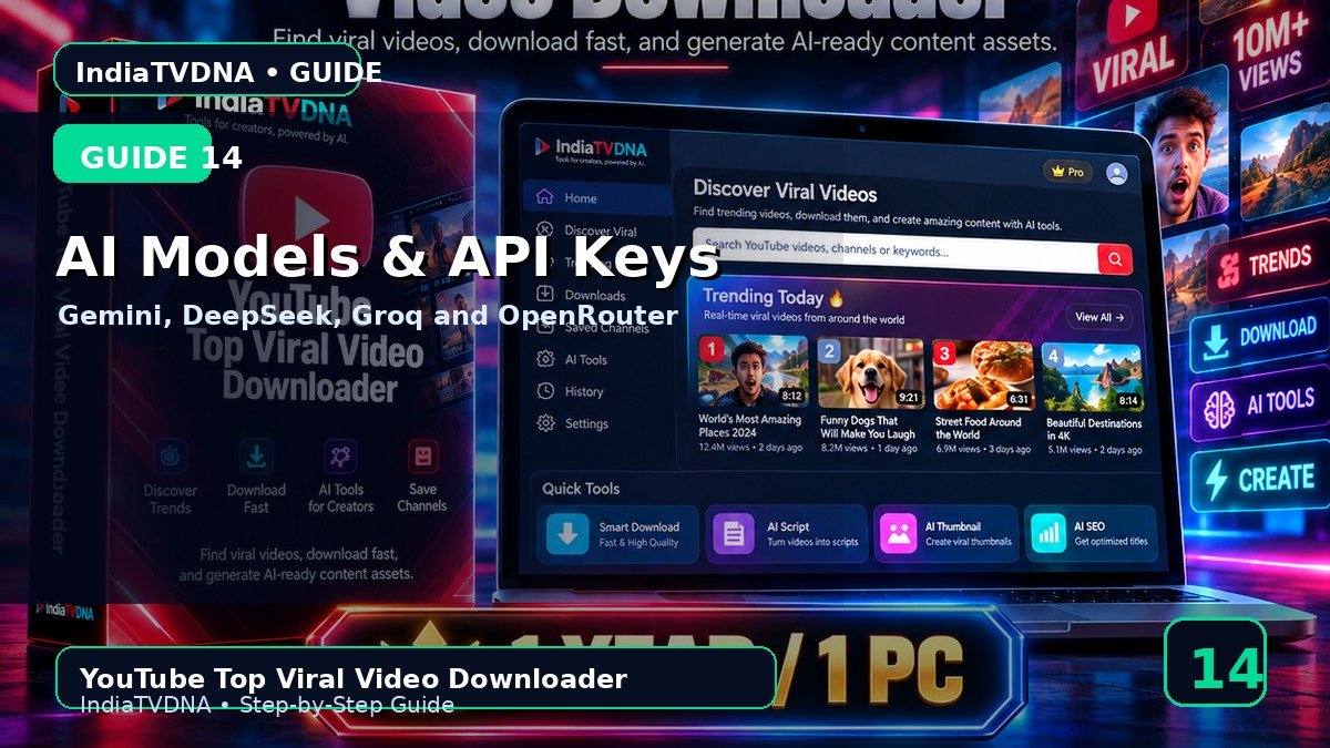Gemini, DeepSeek, Groq और OpenRouter — AI Models & API Keys Guide