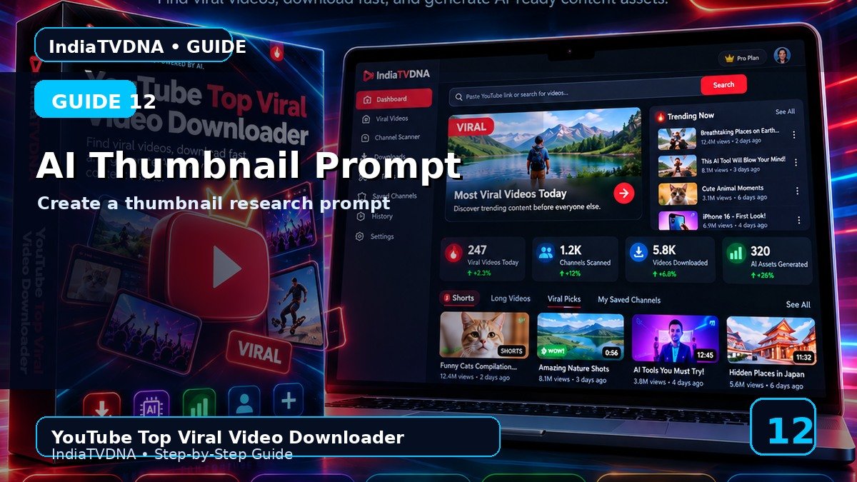 AI Thumb — Viral Thumbnail Prompt Generator कैसे Use करें?