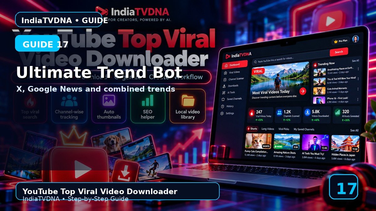 Ultimate Trend Bot — X, Google News और Mega Trend Workflow