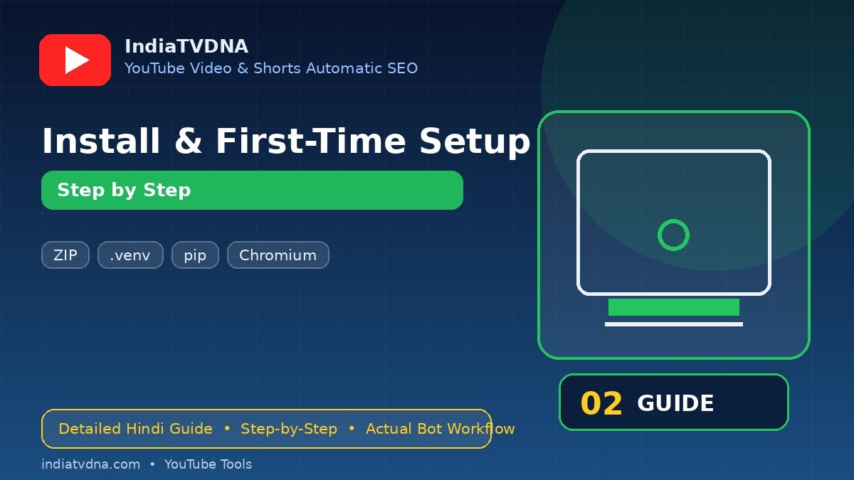 YouTube Video SEO Install कैसे करें? First-Time Setup Guide