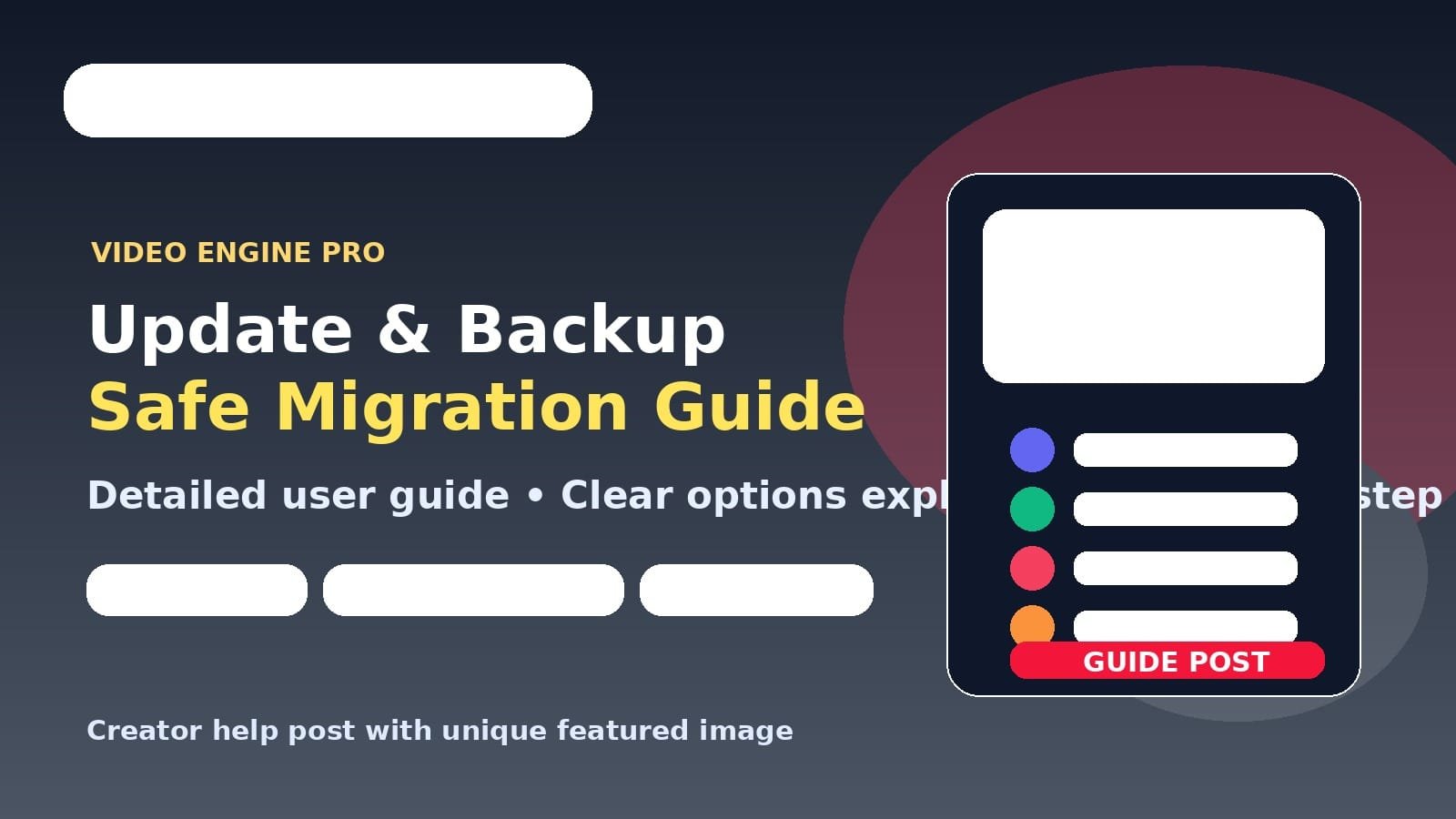 Update, backup aur migration guide: new version lagane se pehle kya karein? Update, backup aur migration guide: new version lagane se pehle kya karein?